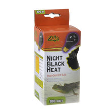 Load image into Gallery viewer, Zilla Night Time Black Light Incandescent Heat Bulb