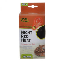 Load image into Gallery viewer, Zilla Incandescent Night Red Heat Bulb for Reptiles