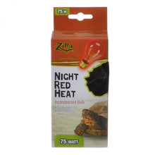 Load image into Gallery viewer, Zilla Incandescent Night Red Heat Bulb for Reptiles